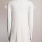 Valentino Spa Lace Top Mini Dress with Embroidered Butterflies XS