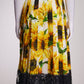 Dole & Gabbana Sunflower Skirt IT42 FR38