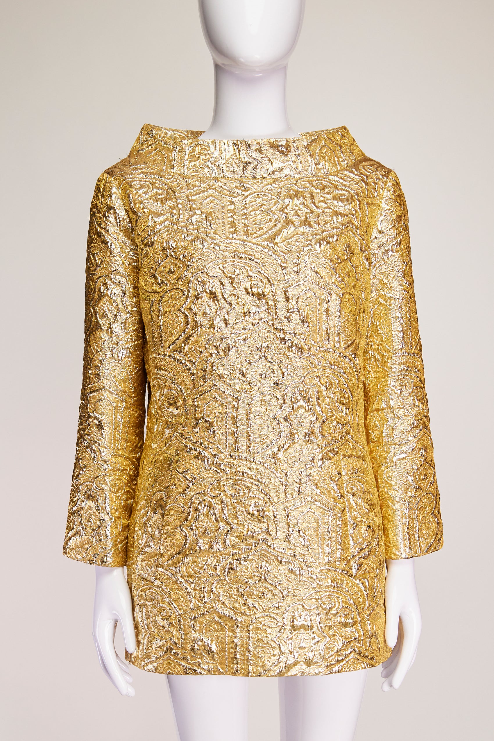 Michael Kors Gold Embelished Top US10