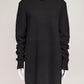 Michael Kors Collection Turtleneck Sweater Dress L