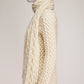 Lanvin Cutout Wool Sweater with Scarf