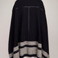 Salvatore Ferragamo Wool Poncho with Belt S