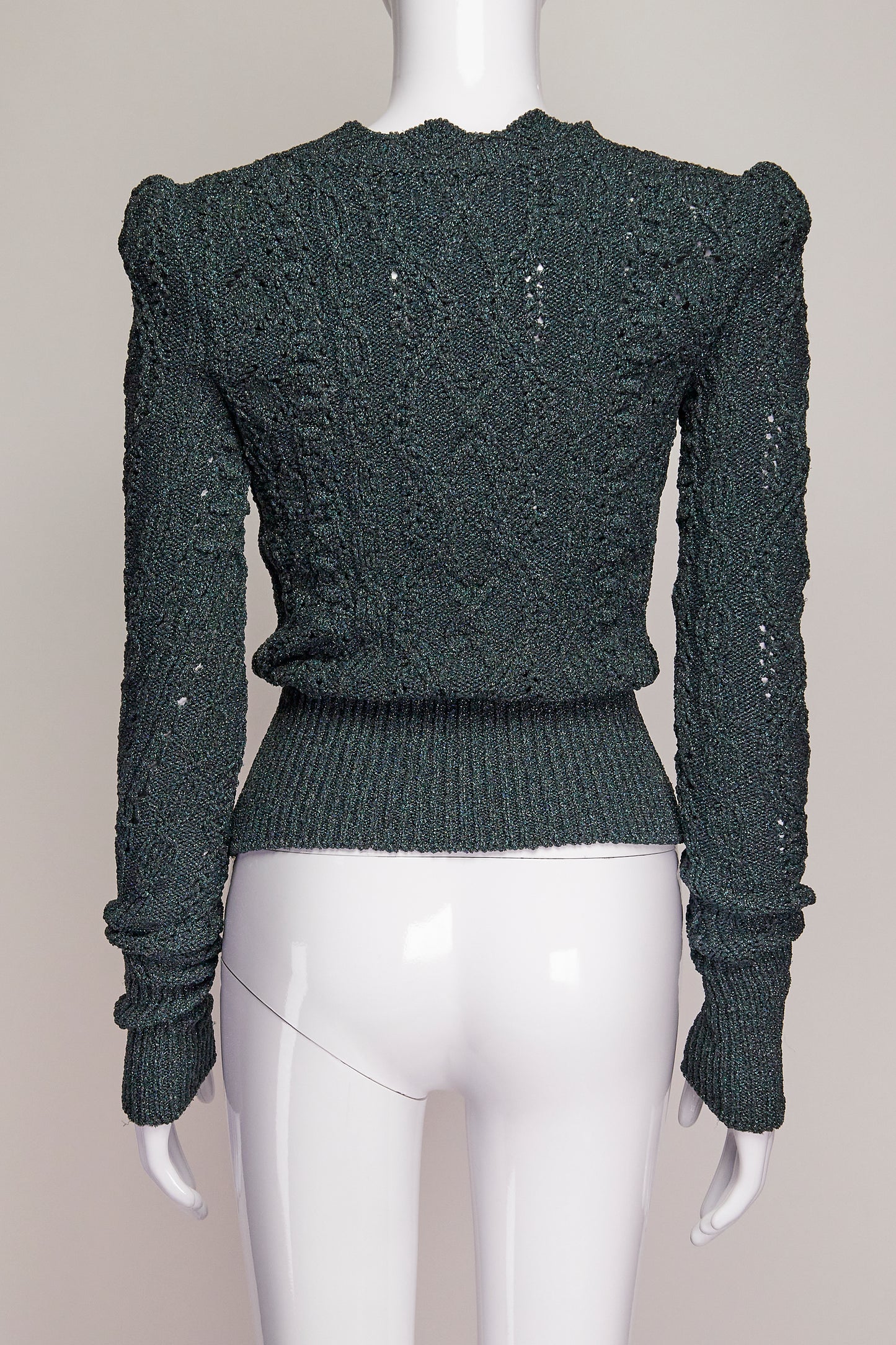 Isabel Marant Blue Sparkle Sweater FR38 IT42