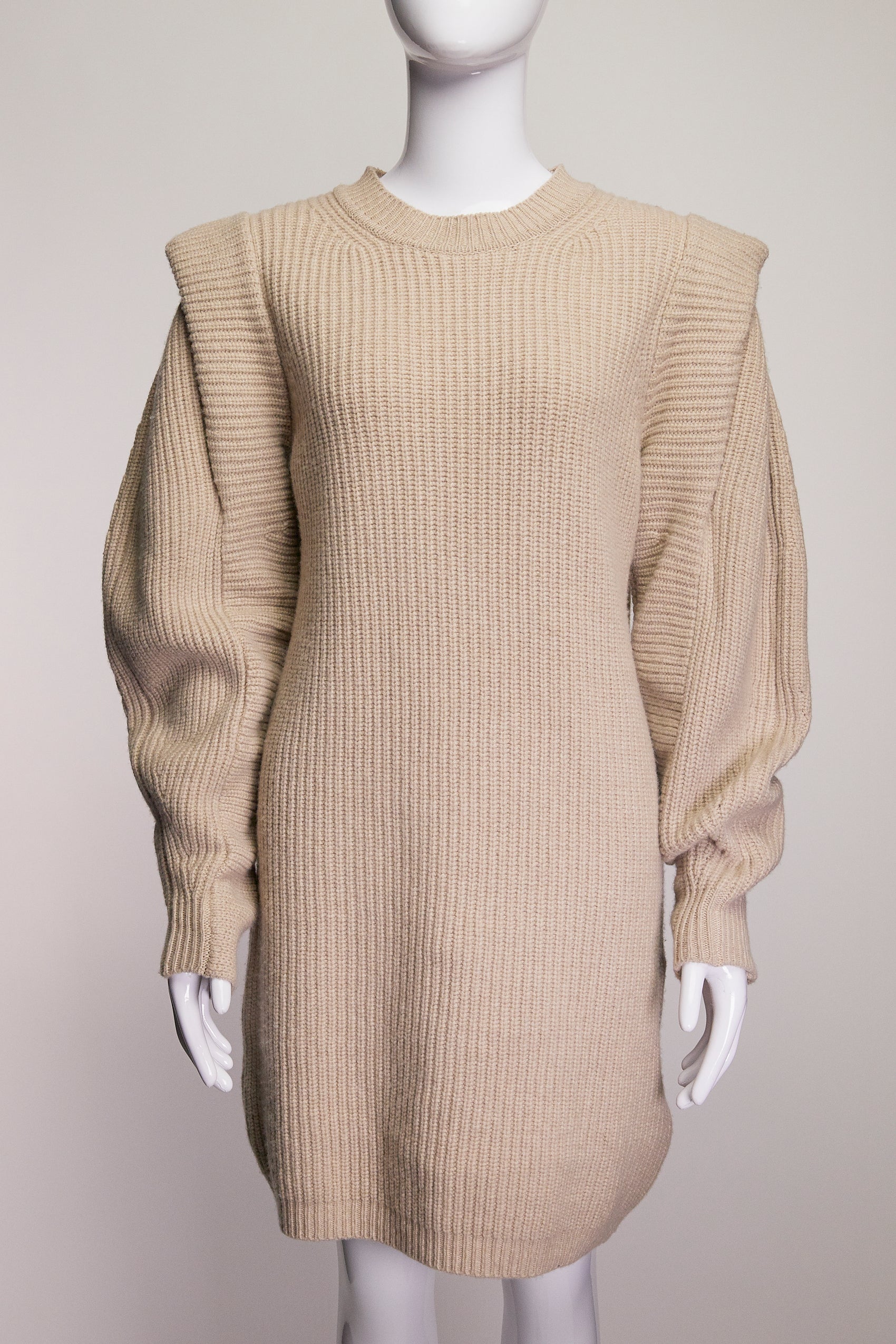 Isabel Marant Peak Shoulder Sweater Dress FR36 IT40