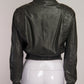 Isabel Marant Etoile Charcoal Leather Jacket FR38 IT42