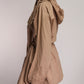 Loewe Beige Hooded Jacket FR36 IT40