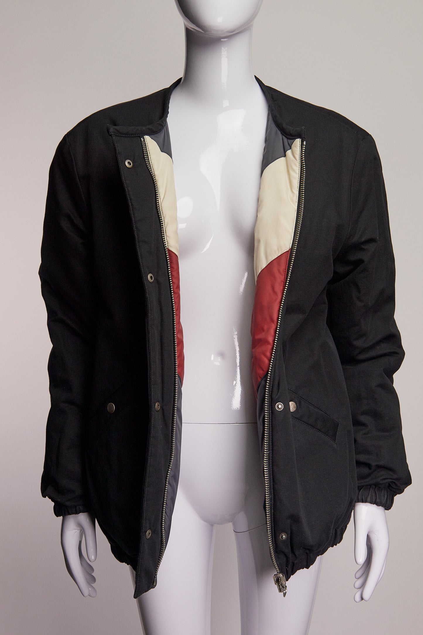 Isabel Marant Etoile Tri-Color Reversible Bomber Jacket FR38 IT42