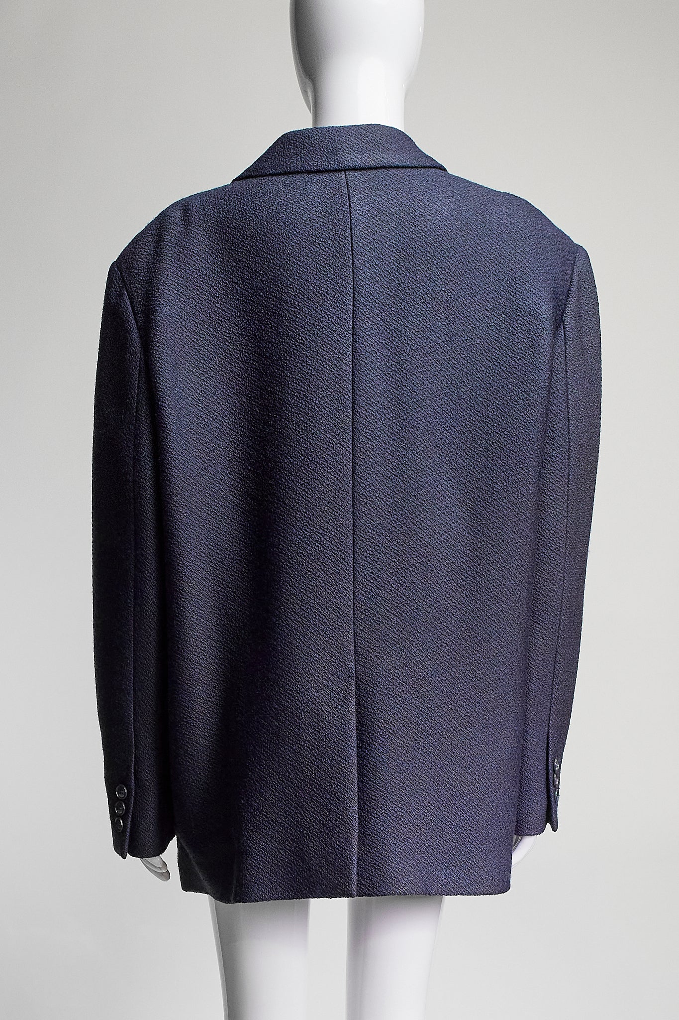 Jacquemus "La Collectionneuse" Navy Textured Blazer FR40 IT44