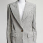 Alexandre Vauthier Houndstooth Single Button Blazer FR36 IT40