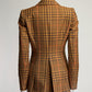 Altuzarra Plaid Structured Blazer IT36 FR32