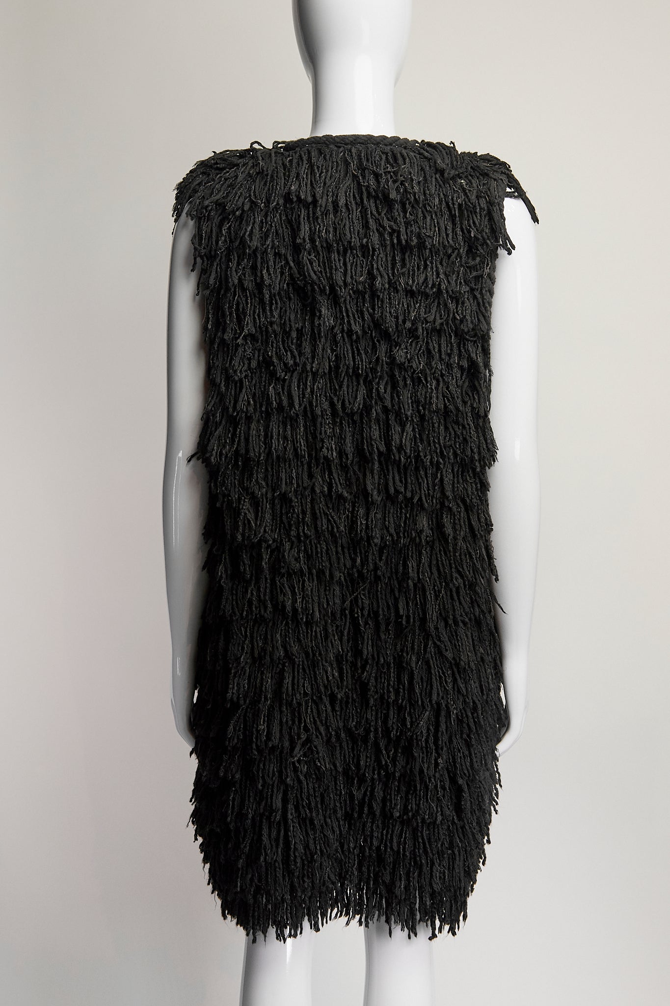 Isabel Marant Black Fringe Vest M