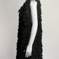 Isabel Marant Black Fringe Vest M