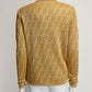 Fendi Gold Collared Sweater IT42 FR38