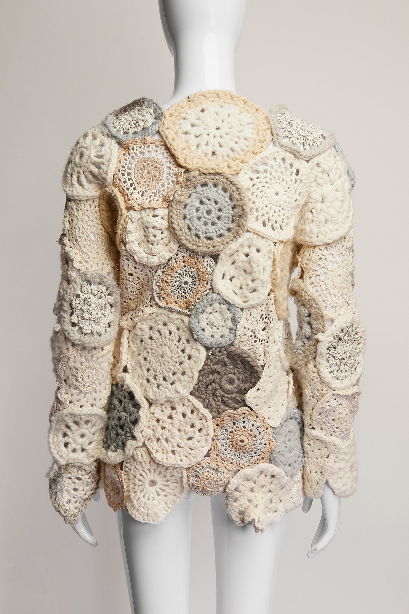 Daniel Gregory Natale Crochet Cardigan M