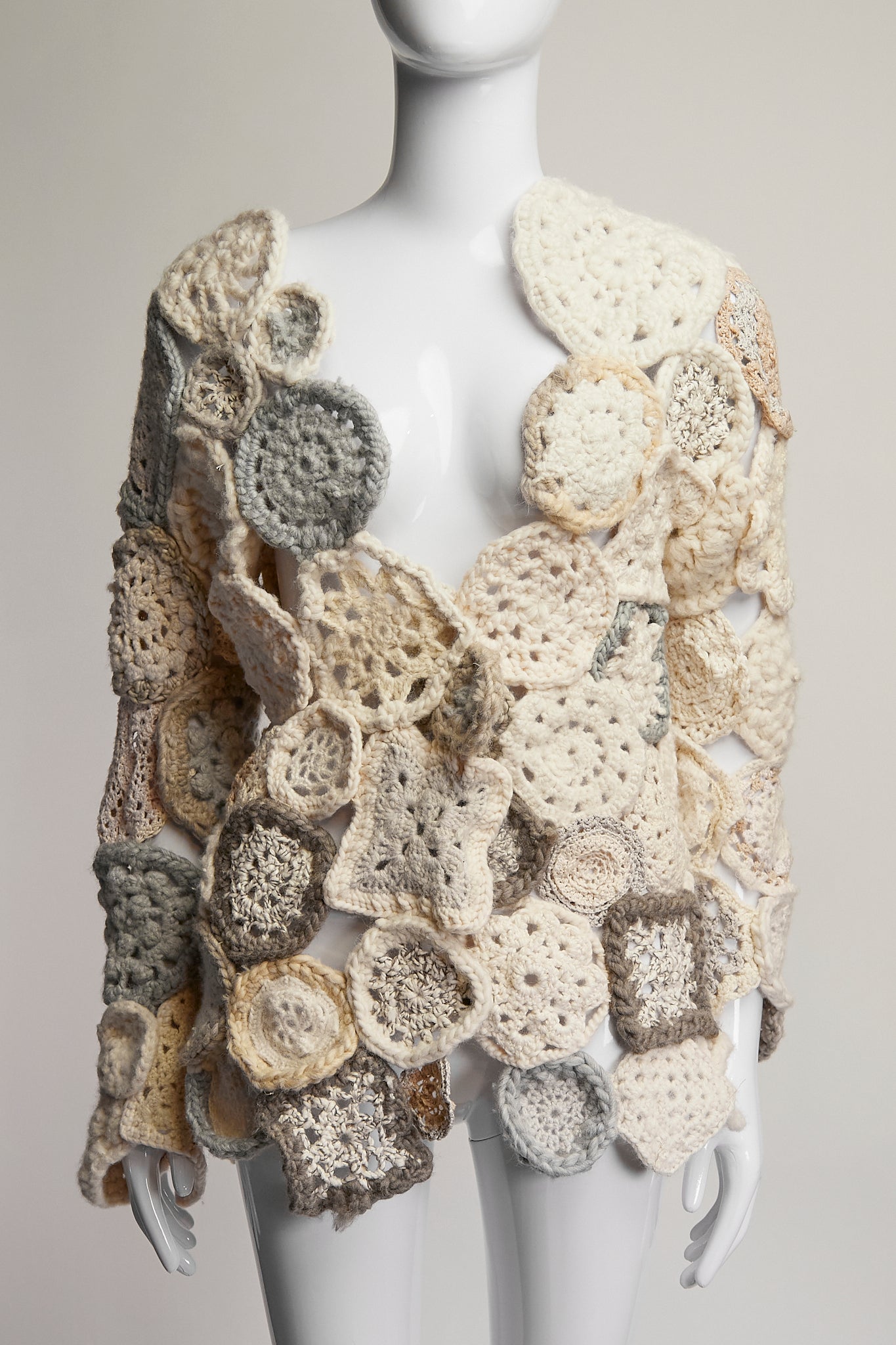 Daniel Gregory Natale Crochet Cardigan M