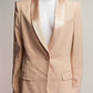 The Row Soft Pink Single Breasted Blazer US12