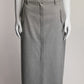 Brunello Cucinelli Grey Pencil Skirt