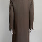 Fendi Brown Long Coat IT42 FR38