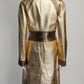 Gucci Metallic Trench Coat