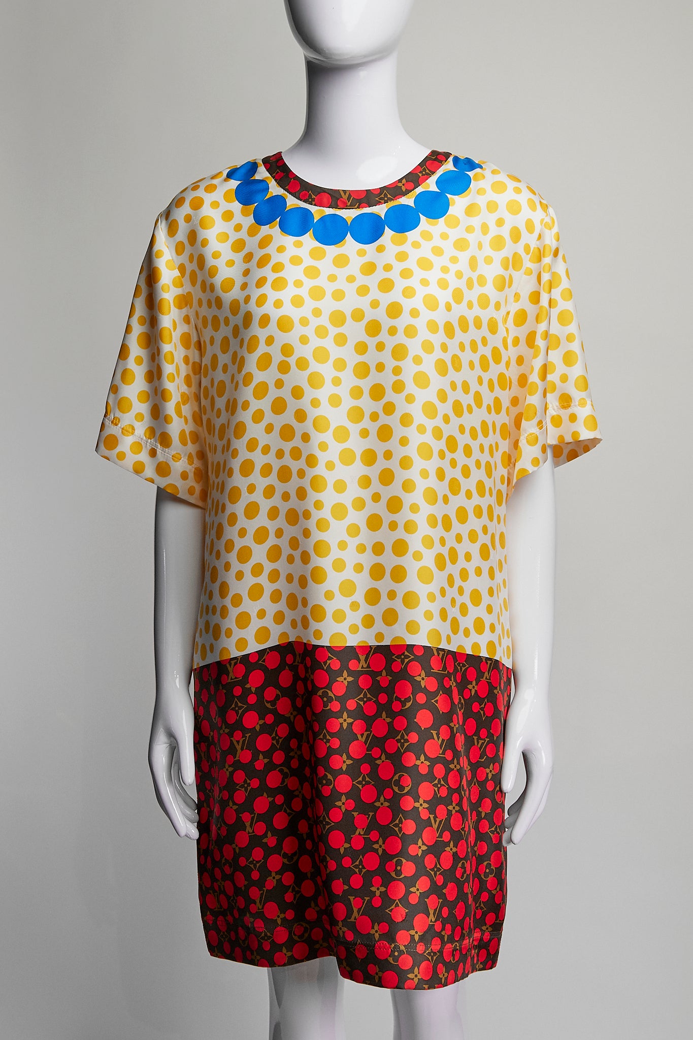 Louis Vuitton Multi Coloured T-Shirt Dress FR38 IT42