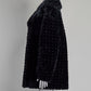 Alaia Textured Double Breasted Faux Fur Coat FR38 IT42