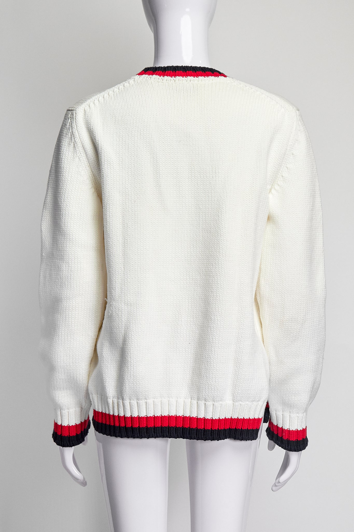 Fendi Logo Embroidered Sweater US4