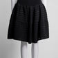 Alaia Elasticized Textured Mini Skirt FR36 IT40