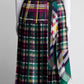 Sacai Multi Color Plaid Skirt L