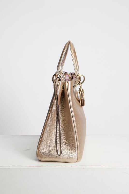 Christian Dior Diorissimo Metallic Medium Bag