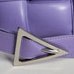 Bottega Veneta Purple Padded Intrecciato Padded Cassette Crossbody Bag