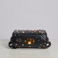 Alexander McQueen Black Crossbody with Gold Grommets