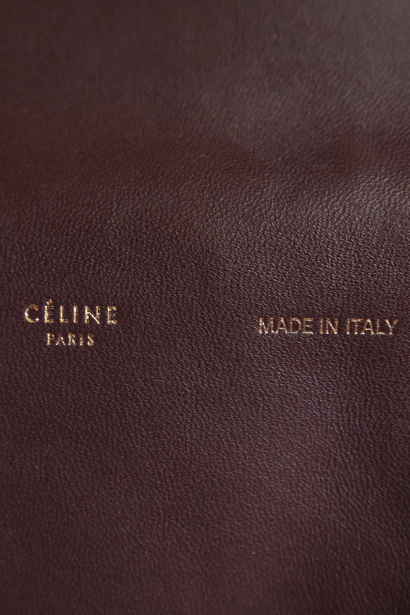 Celine Cabas Foldover Clutch