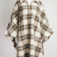 Isabel Marant Etoile Plaid Poncho S