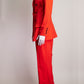 Smythe Blood Orange Pant Suit US2