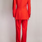 Smythe Blood Orange Pant Suit US2