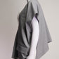 Sacai Boxy Grey and White Vest US2