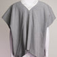 Sacai Boxy Grey and White Vest US2