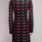 Missoni Multi-Color Knit Patterned Dress IT40 FR36