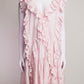 Alberta Ferretti Soft Pink Cotton Midi Dress US6