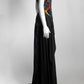 Elie Saab Black with Sequin Gown 42