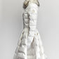 Elisabetta Franchi White Quilted Coat IT 40