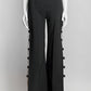 Ellery Black Trouser With Chain Detail XS