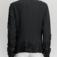 Emilio Pucci Black Beaded Blouse IT 42