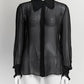 Emilio Pucci Black Blouse IT40