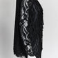 Emilio Pucci Black Lace with Fringe Blouse 42