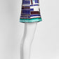 Emilio Pucci Blue Patterned Mini Skirt