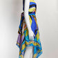 Emilio Pucci Blue/Purple Printed Silk Dress IT48