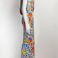 Emilio Pucci Multicolor Patterned Long Dress with Chain 44
