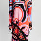 Emilio Pucci Orange Pattern Dress 44