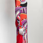 Emilio Pucci Orange/Purple pattern Dress IT 38
